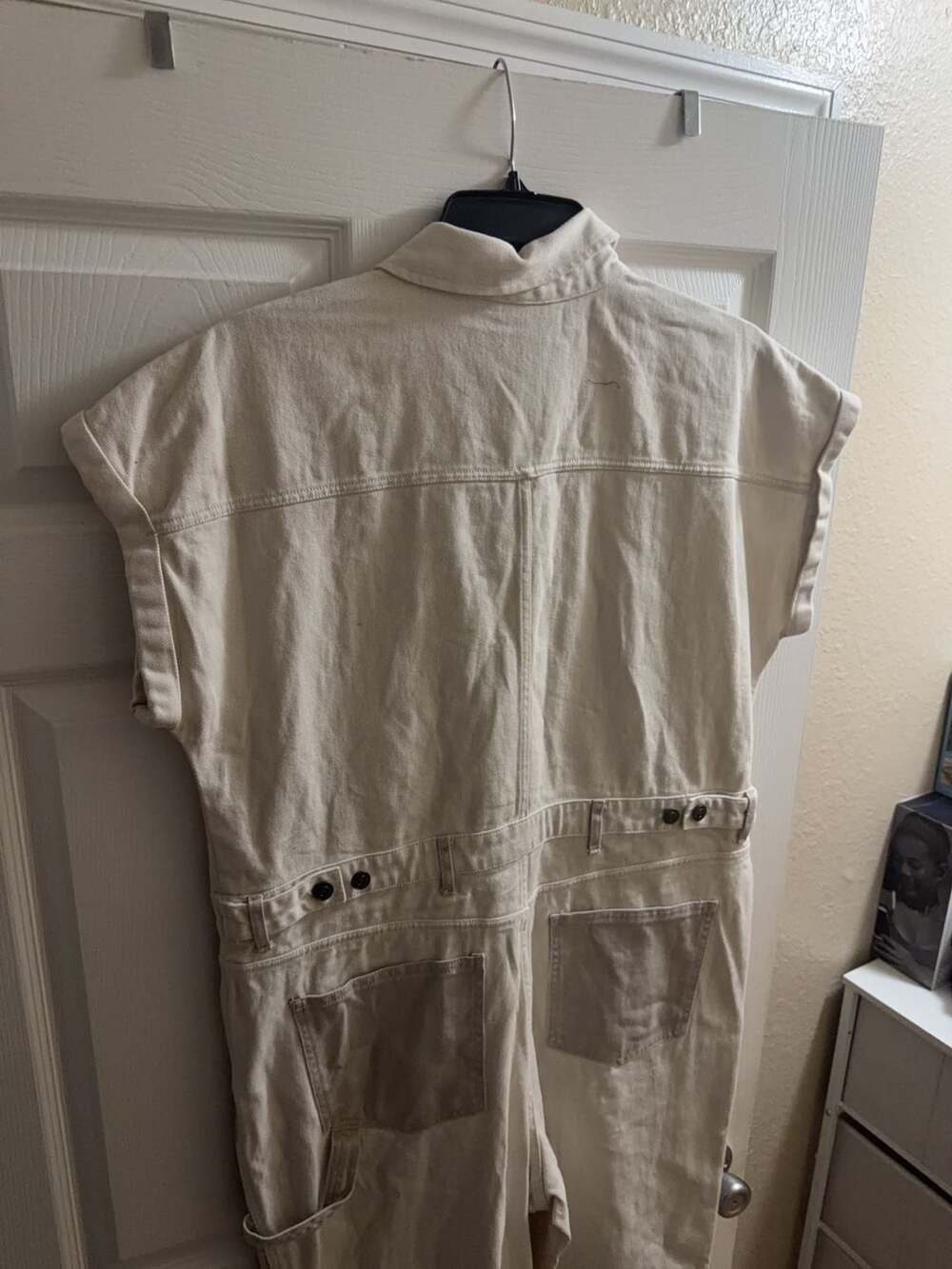 Woolrich Two-Tone Canvas Utility Jumpsuit - Picture 4 of 6